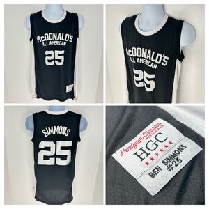 Headgear Classics McDonald's All-American Ben Simmons Basketball Jersey‎ Large